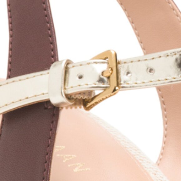 COLE HAAN Leather Josie Block Heel Sandals - Picture 5 of 6